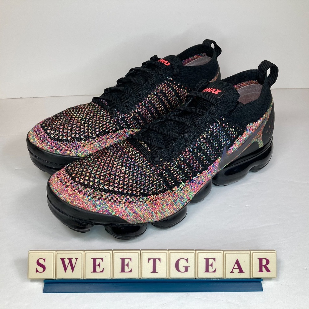 Nike Air VaporMax 2 'Black Multi-Color' - Picture 4 of 16